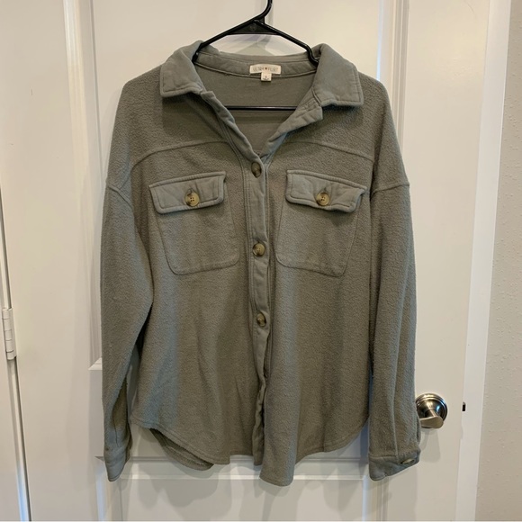 Fleece Shacket - Picture 1 of 7